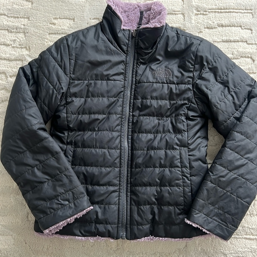 North Face Mossbud Jacket. Girls Small
